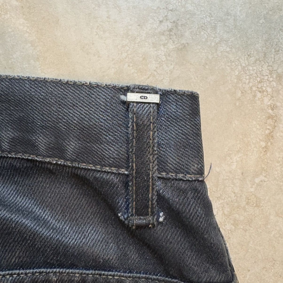 Dior Kris Van Assche Dior Waxed Denim Size US 29 - 7 Thumbnail