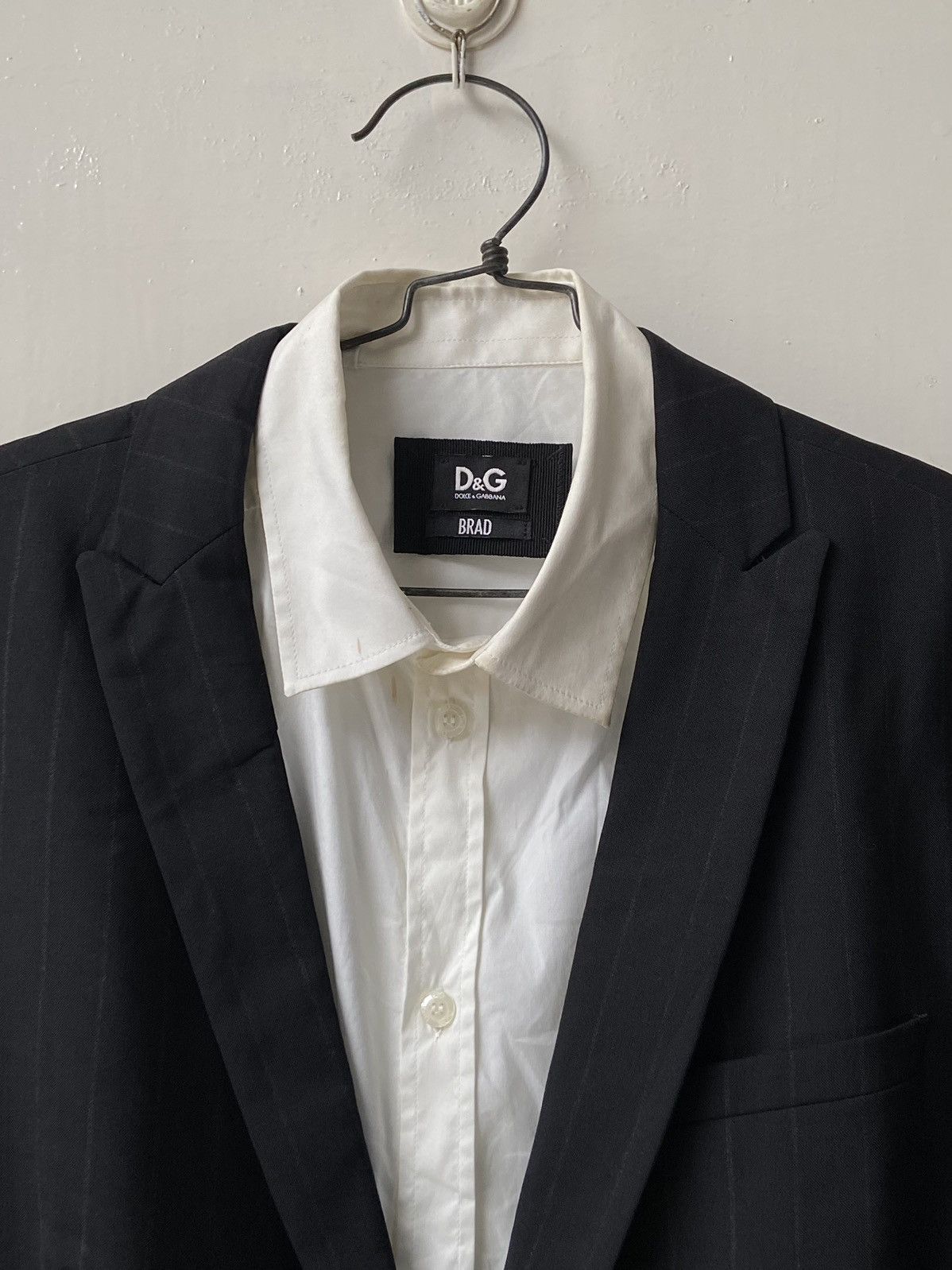 Dolce & Gabbana DOLCE & GABBANA White Shirt Suit Size US S / EU 44-46 / 1 - 4 Thumbnail