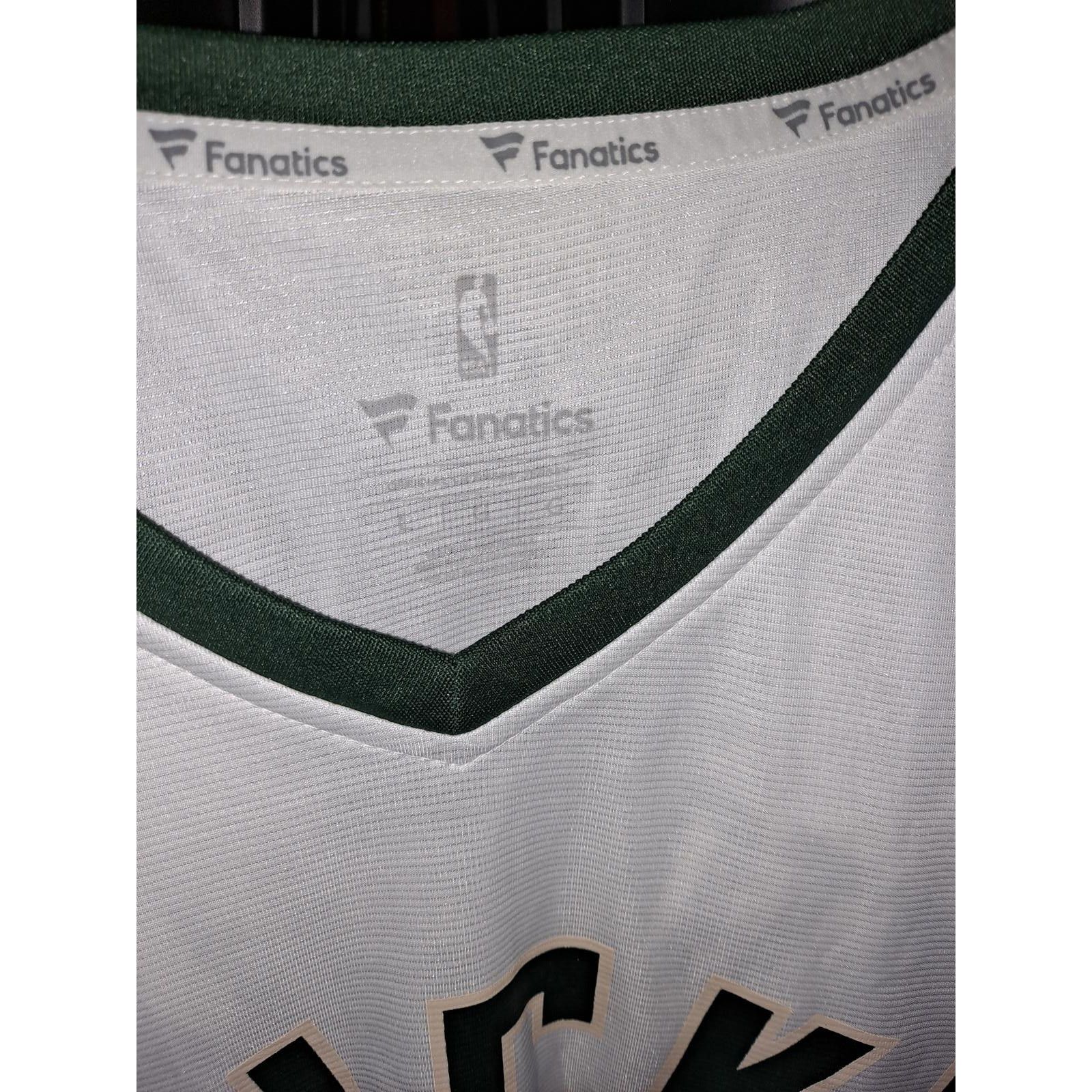 Other Fanatics NBA Bucks #34 Antetokounmpo White and Black Jersey Size US L / EU 52-54 / 3 - 2 Thumbnail