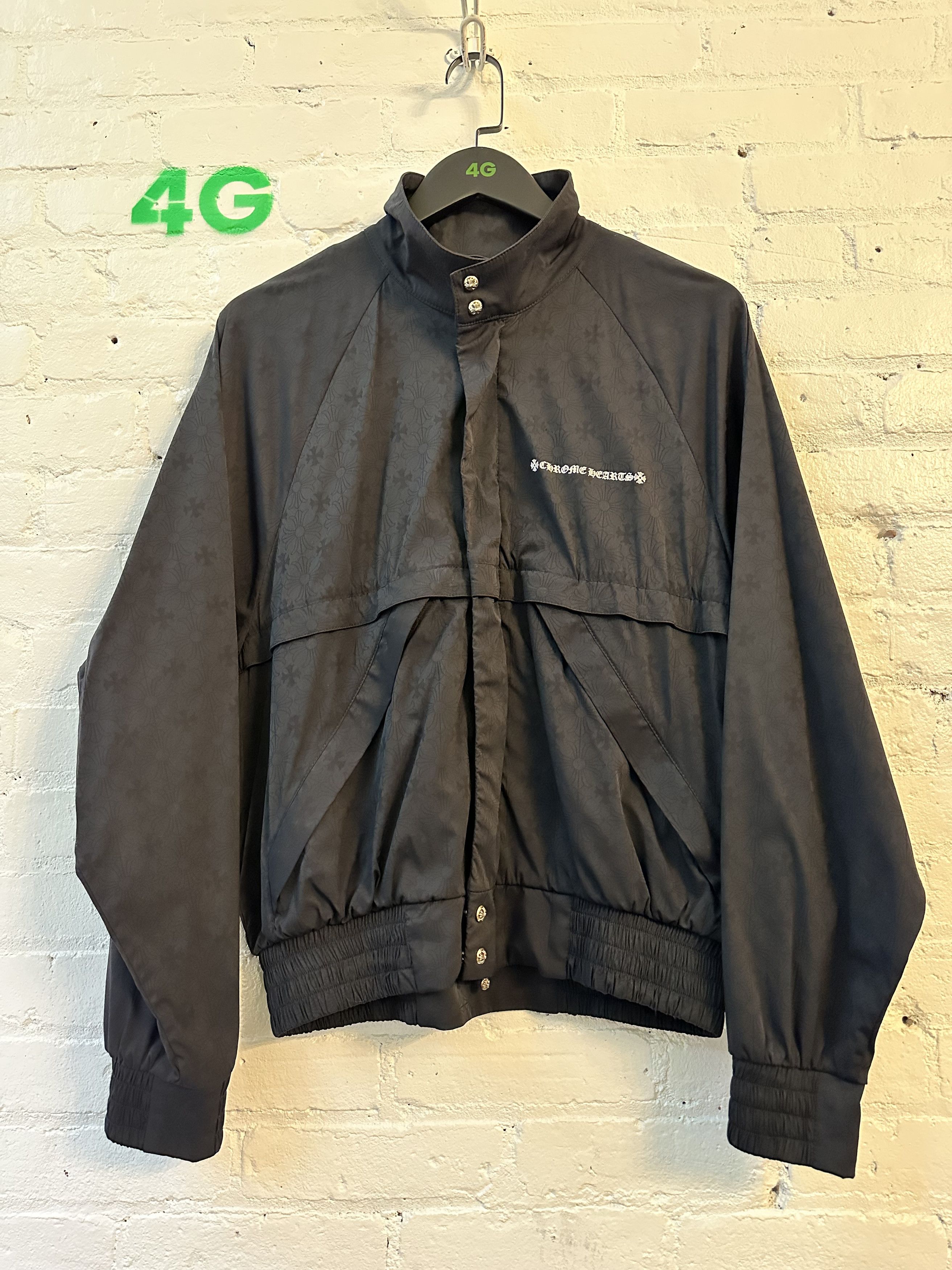 Chrome Hearts Chrome Hearts Coach Jacket 4G SELLER Size US S / EU 44-46 / 1 - 4 Thumbnail