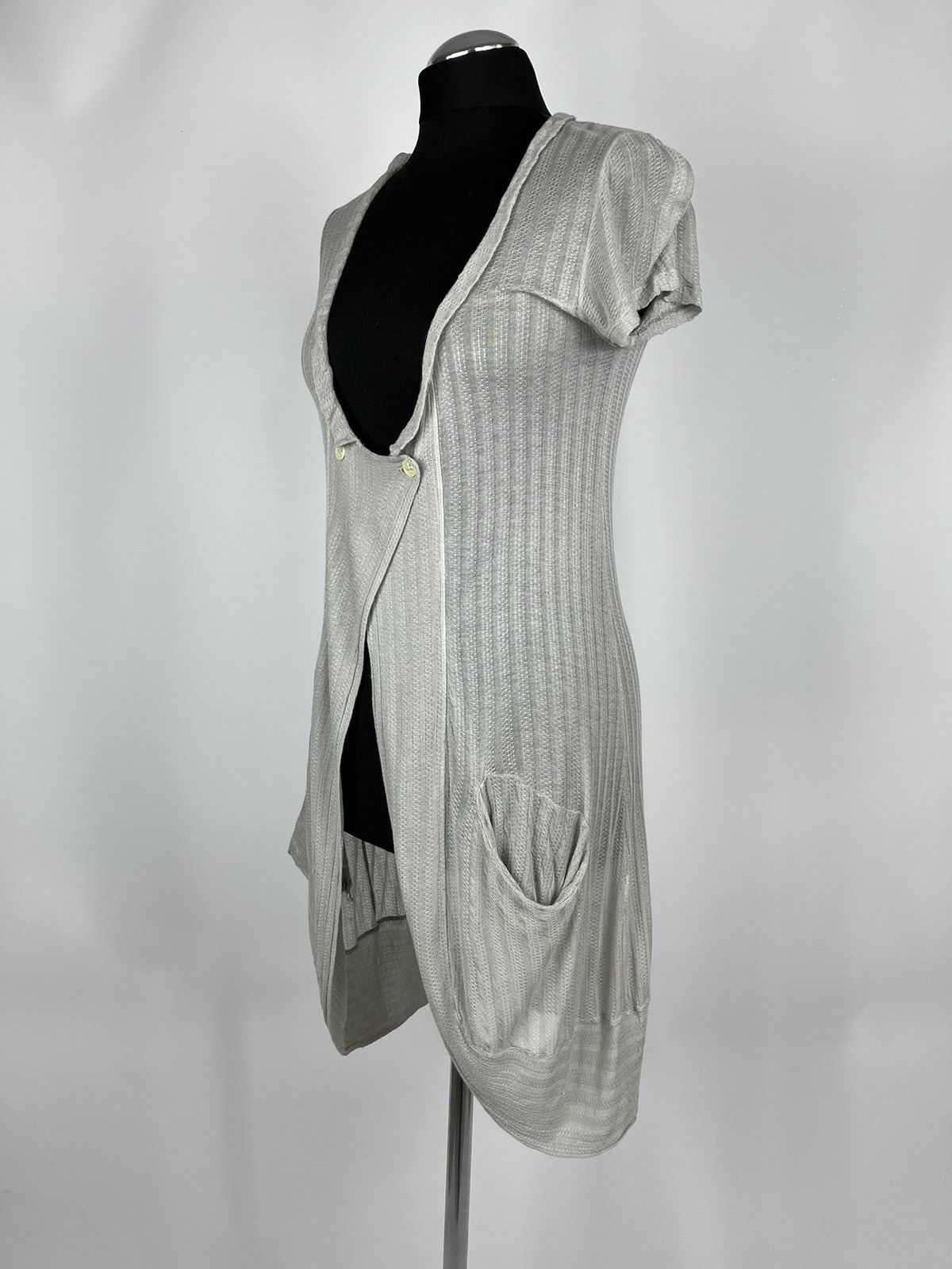 Transit Transit Par Such Grey Laight Cardigan Size 2 (0369) Size XS / US 0-2 / IT 36-38 - 2 Thumbnail