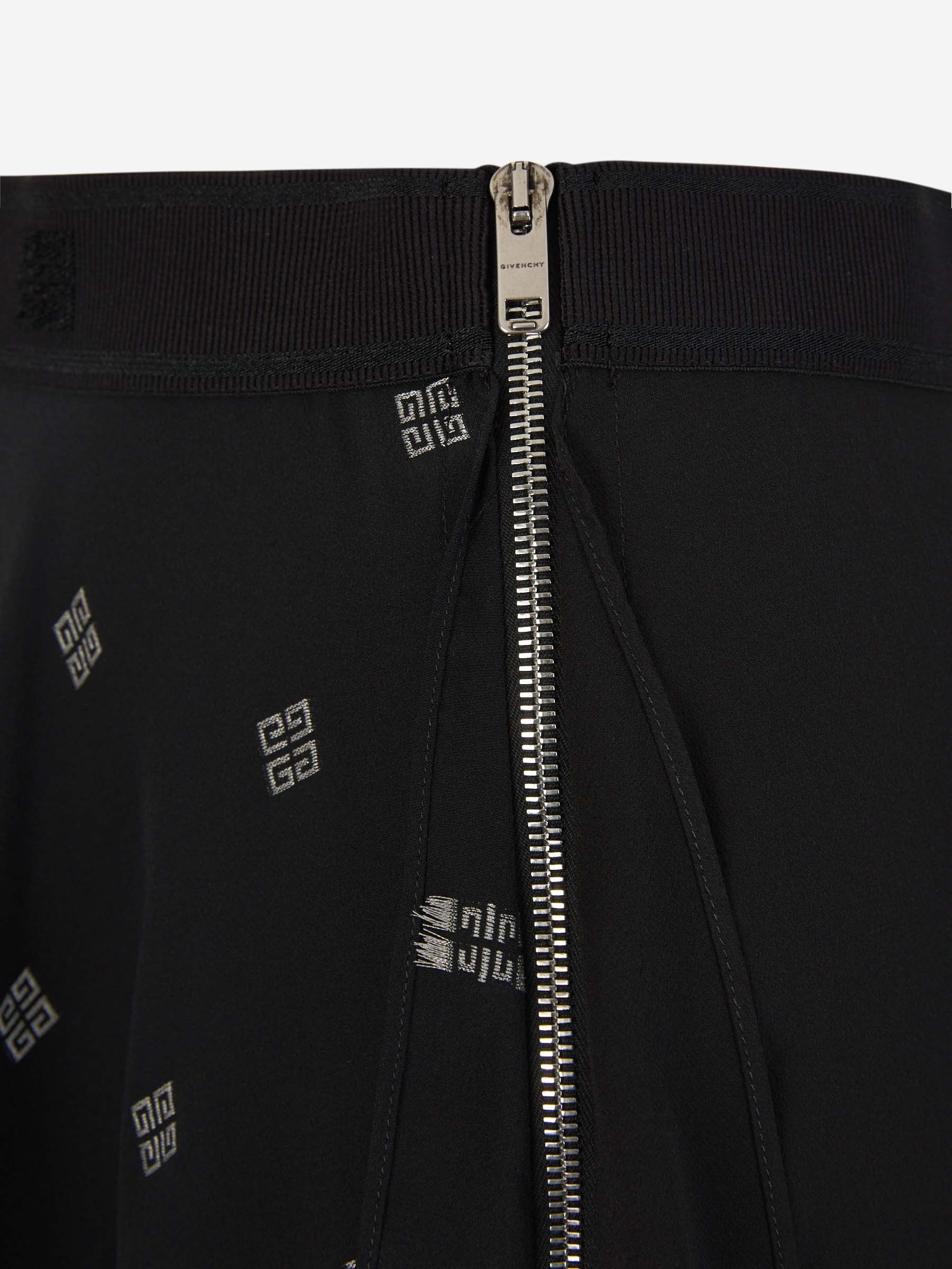 Givenchy o1w1db10325 Asymetric Skirt in Black Size 25" / US 0 / IT 36 - 4 Thumbnail
