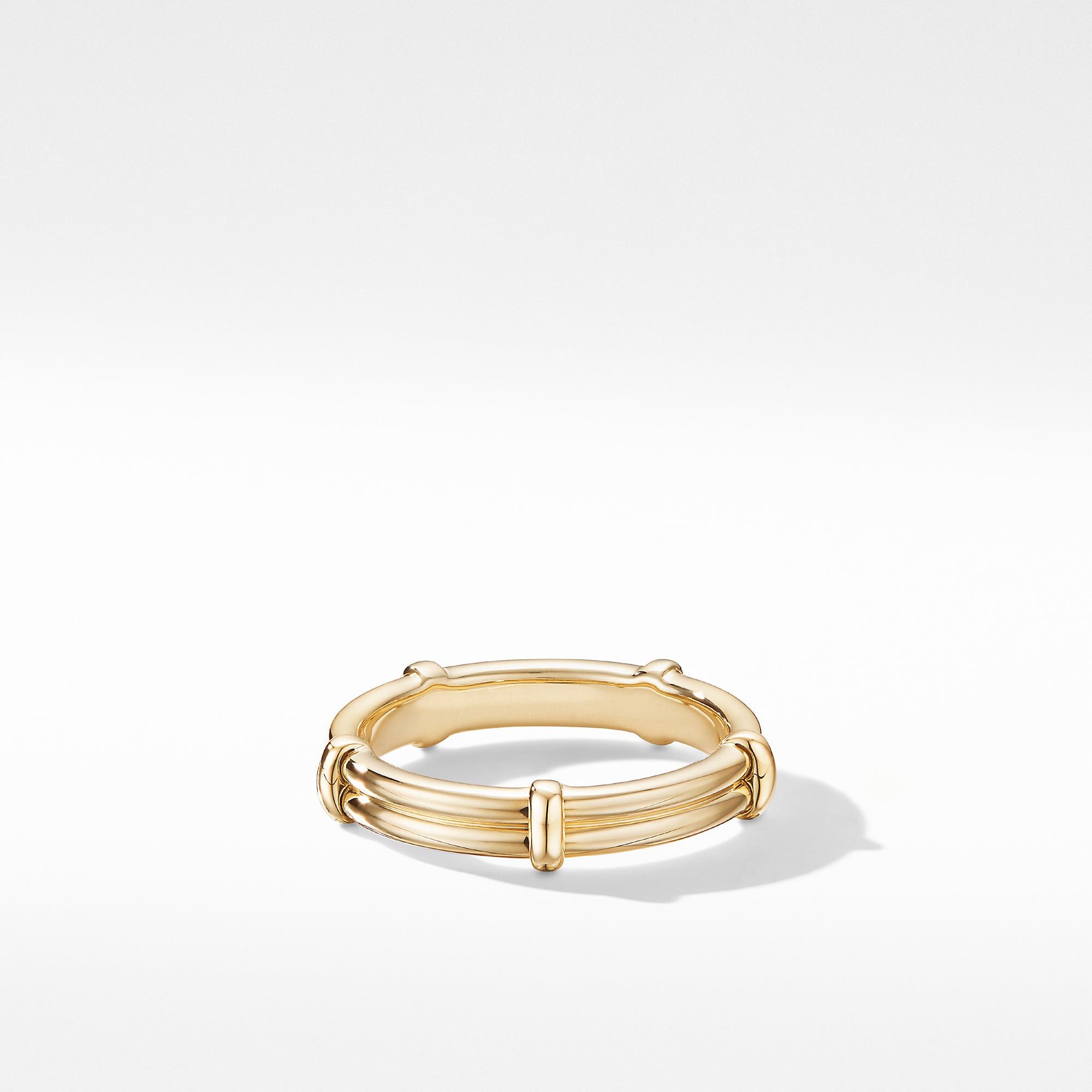 David Yurman o1w1db10526 R25133M/Size 8/Two Row Band Ring in Golden Size ONE SIZE - 1 Preview