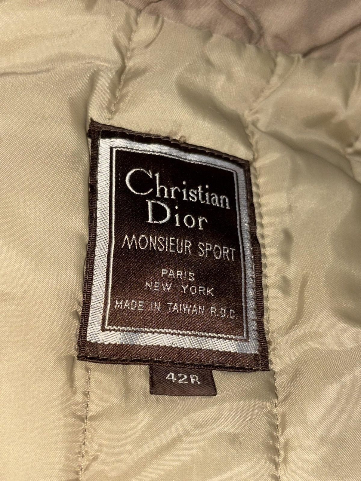 Dior Vintage 1980s Dior Trench Coat Parka Cargo Military Jacket Size US M / EU 48-50 / 2 - 5 Thumbnail