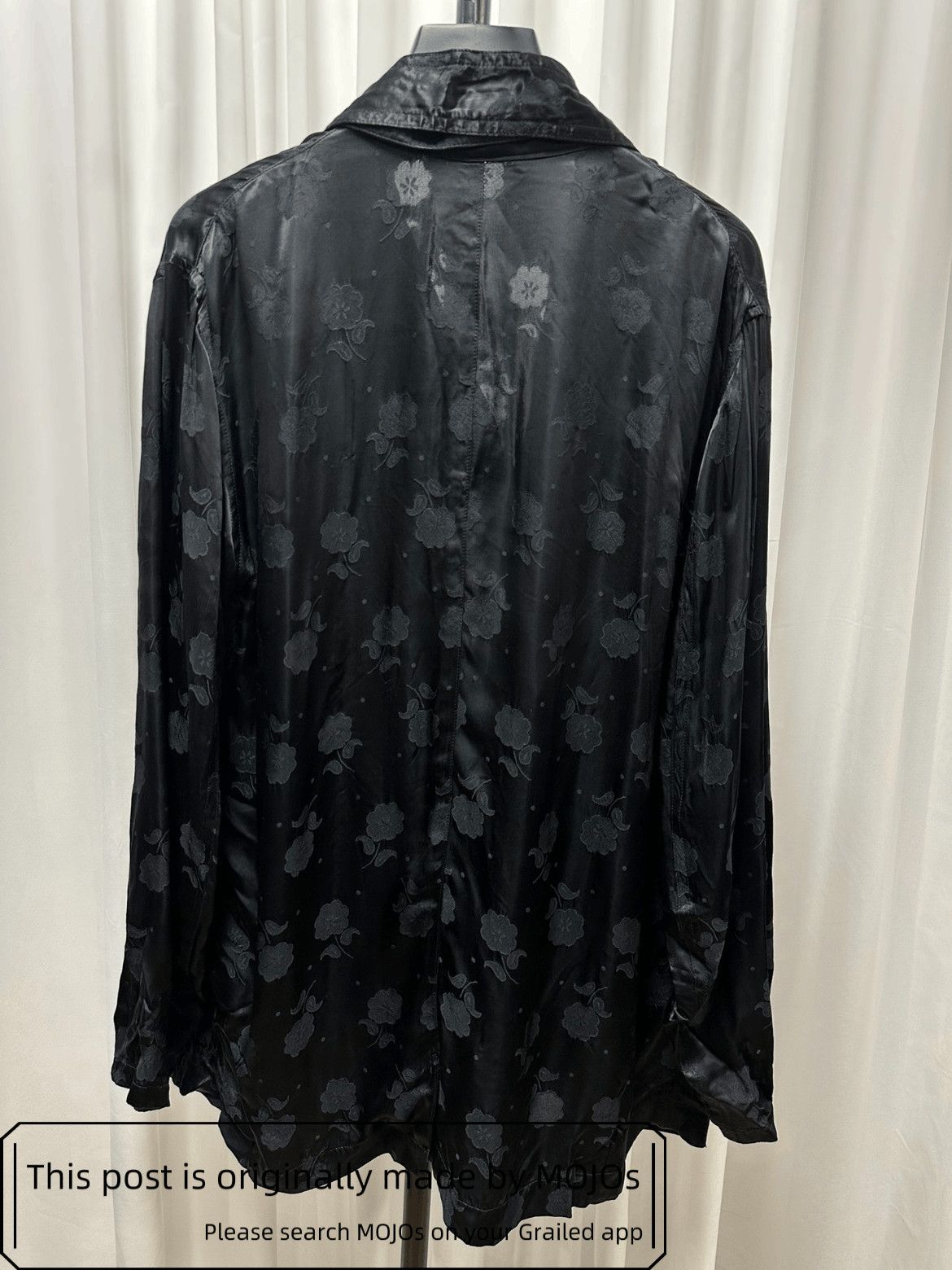 Dries Van Noten Sz 48 Dries Van Noten Flower Pattern Satin Jacket Size US M / EU 48-50 / 2 - 4 Thumbnail