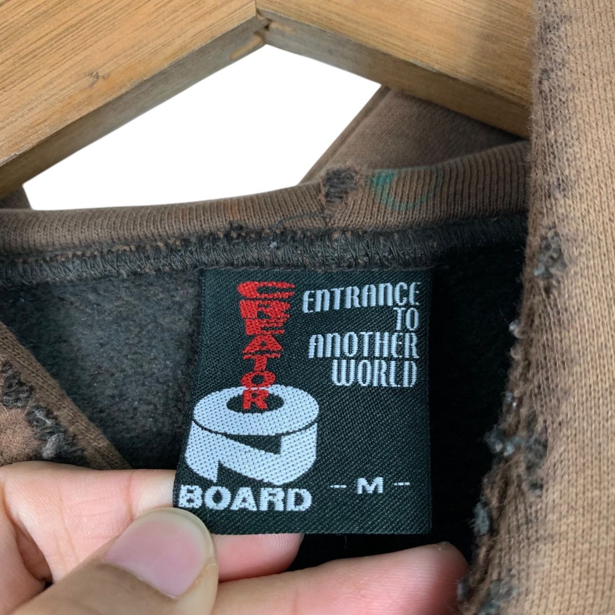 Japanese Brand Creation on Board STEREOPHONIC Hoodies #1613-C72 Size US M / EU 48-50 / 2 - 16 Thumbnail