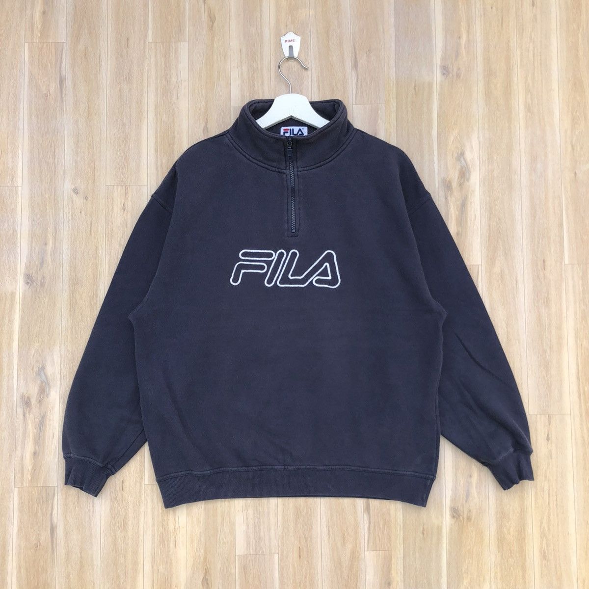 Fila × Vintage Vintage Fila Sportswear Half Zipper Pullover Sweatshirt Size US M / EU 48-50 / 2 - 1 Thumbnail
