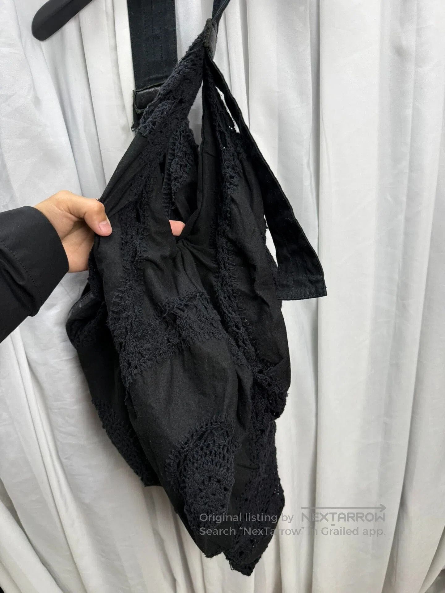 Yohji Yamamoto Yohji Yamamoto Y's Woven Dumpling Bag. Size ONE SIZE - 7 Thumbnail