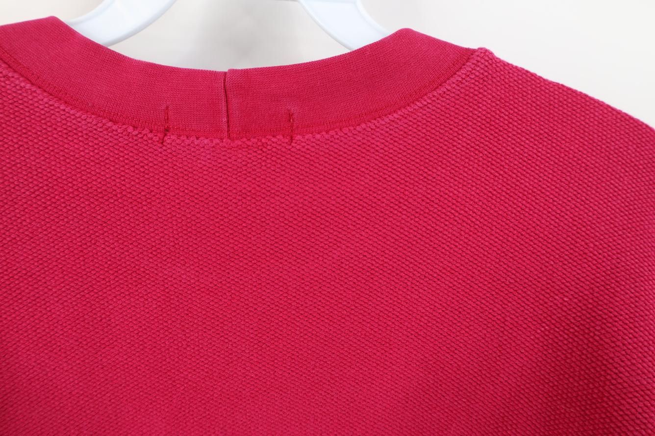 Lands' End Vintage 90s Lands End Thermal Knit Crewneck Sweater Pink Size US M / EU 48-50 / 2 - 11 Thumbnail