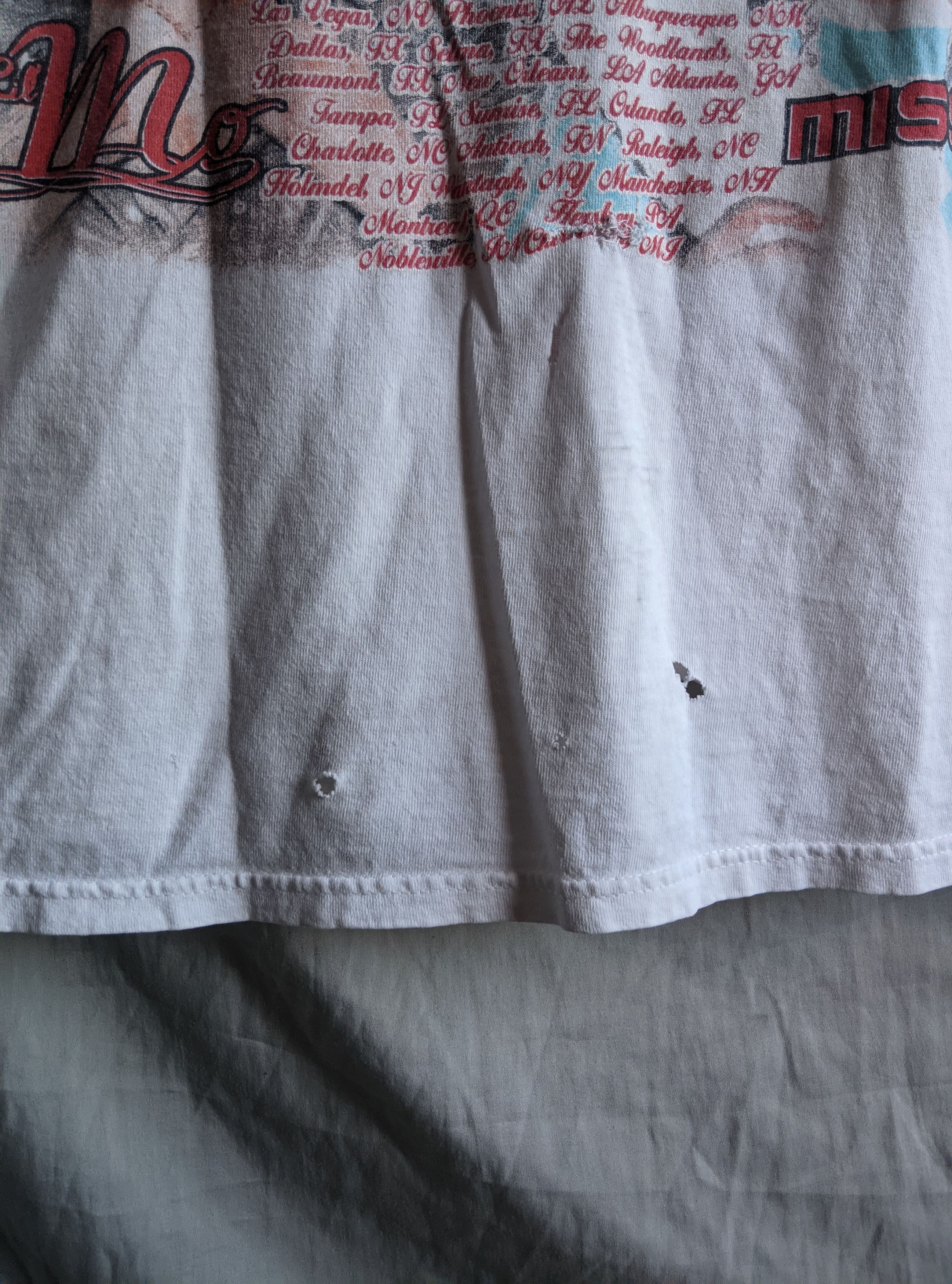 Rap Tees Vintage 2003 thrashed jayz 50cent raptee distressed ERD Size US L / EU 52-54 / 3 - 11 Thumbnail