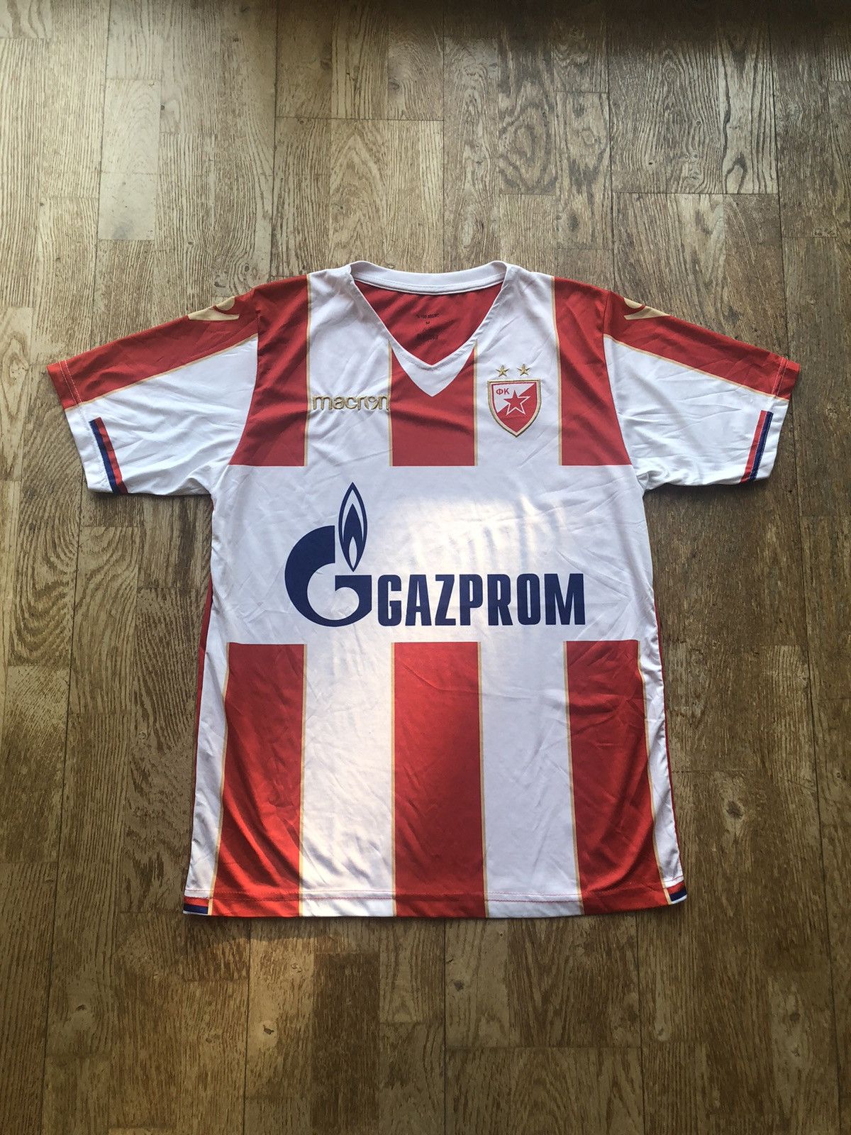 Vintage RARE CRVENA ZVEZDA BELGRADE VINTAGE SOCCER FOOTBALL JERSEY Size US M / EU 48-50 / 2 - 1 Thumbnail