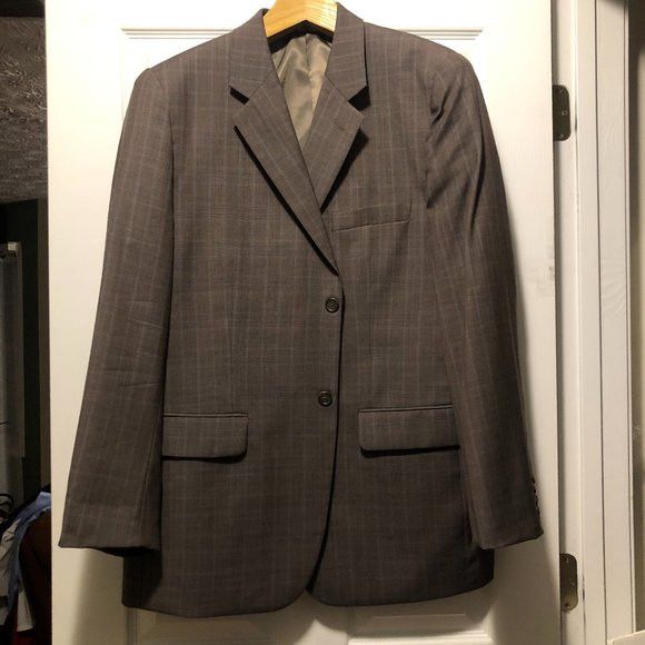 Bachrach BACHRACH MEN'S 100%WOOL SPORT COAT BLAZER JACKET SIZE: 44R Size 44R - 1 Thumbnail