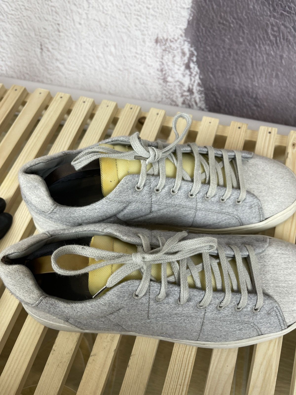 Etq ETQ. Handmade in Portugal low-top sneakers in grey Size US 10 / EU 43 - 9 Thumbnail