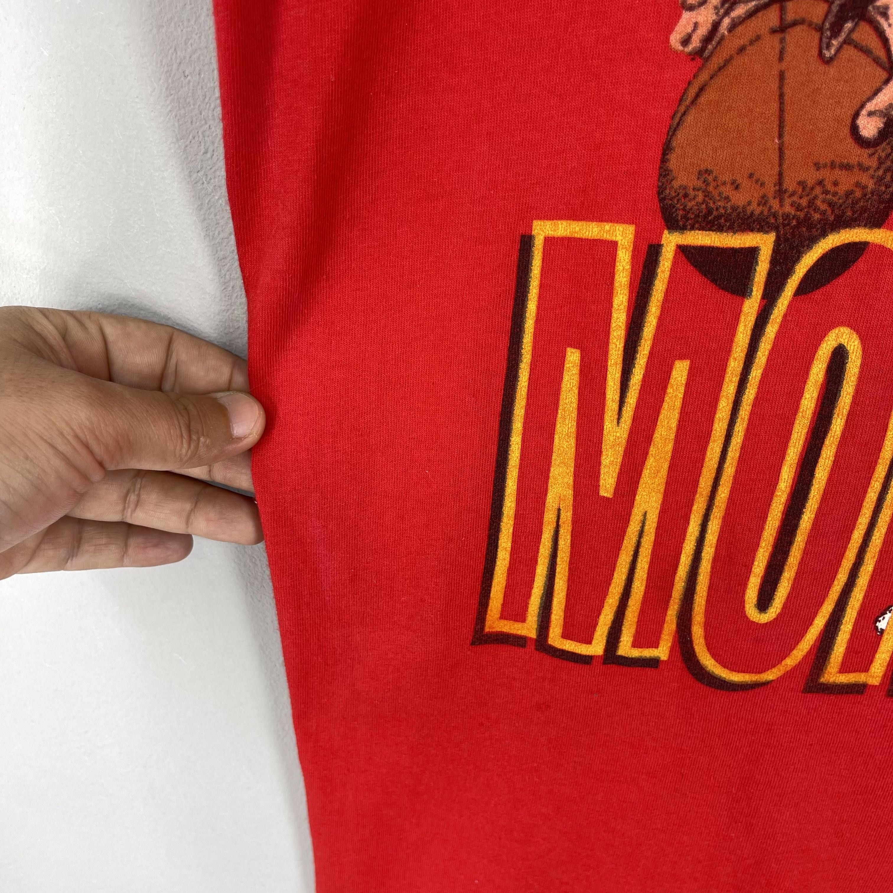 NFL Vintage 90s Kansas City CHIEFS Sun Faded Joe Montana Tshirt Size US M / EU 48-50 / 2 - 9 Thumbnail