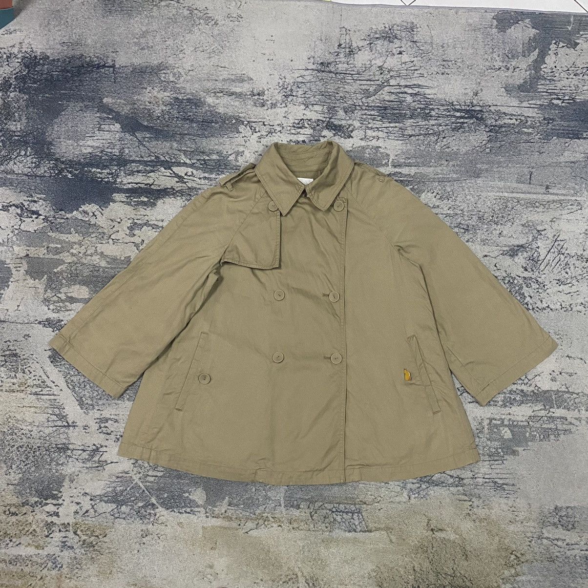 image of Issey Miyake Vintage Issey Miyke Brand Nenet Button Up in Khaki, Women's (Size Medium)