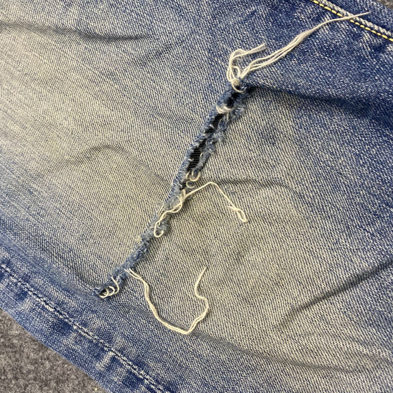 If Six Was Nine 💥Best Offer💥Vintage 80s Big Stone Distressed Denim Size US 34 / EU 50 - 13 Thumbnail