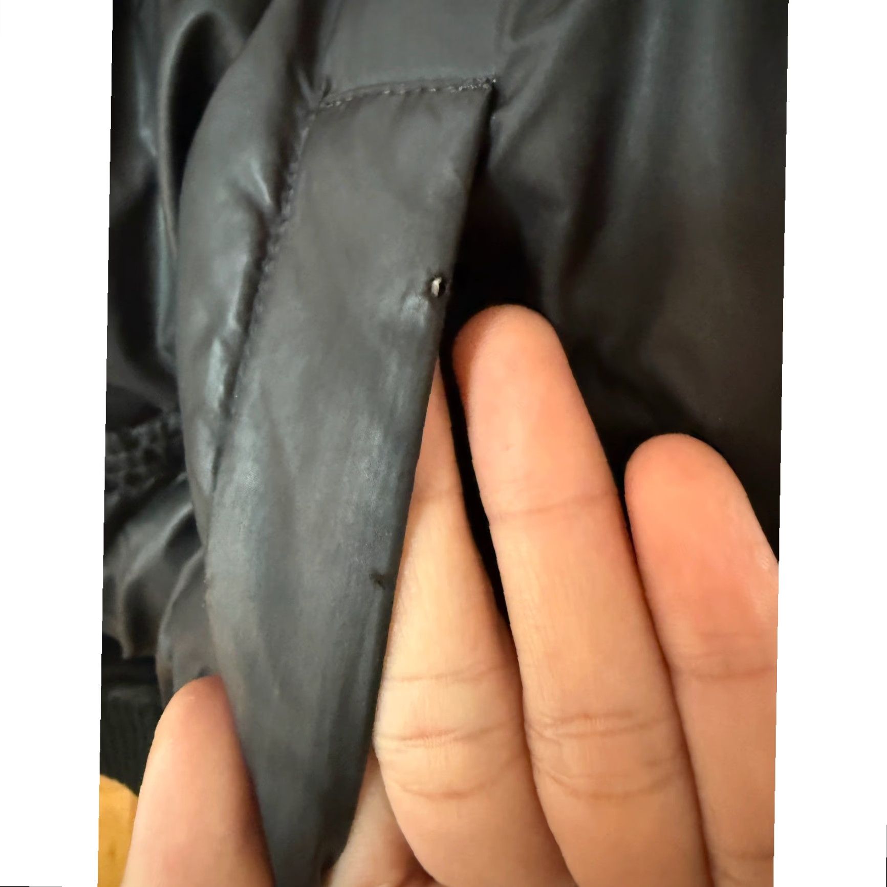 Lacoste Lacoste Bomber Jacket Men's Black Puffer Vest Knit Sleeves Zip 52 Casual Winter Size US L / EU 52-54 / 3 - 6 Thumbnail