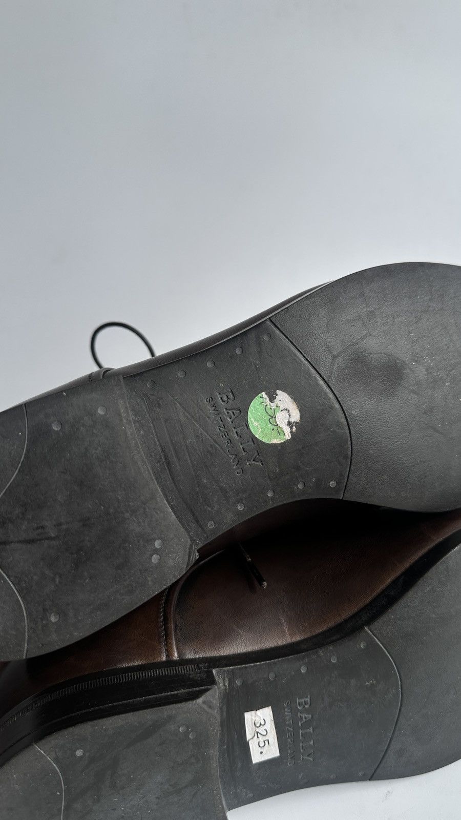 Bally Bally Switzerland Lampy Brown Leather Derby Shoes US 7.5 EEE Size US 7.5 / EU 40-41 - 8 Thumbnail