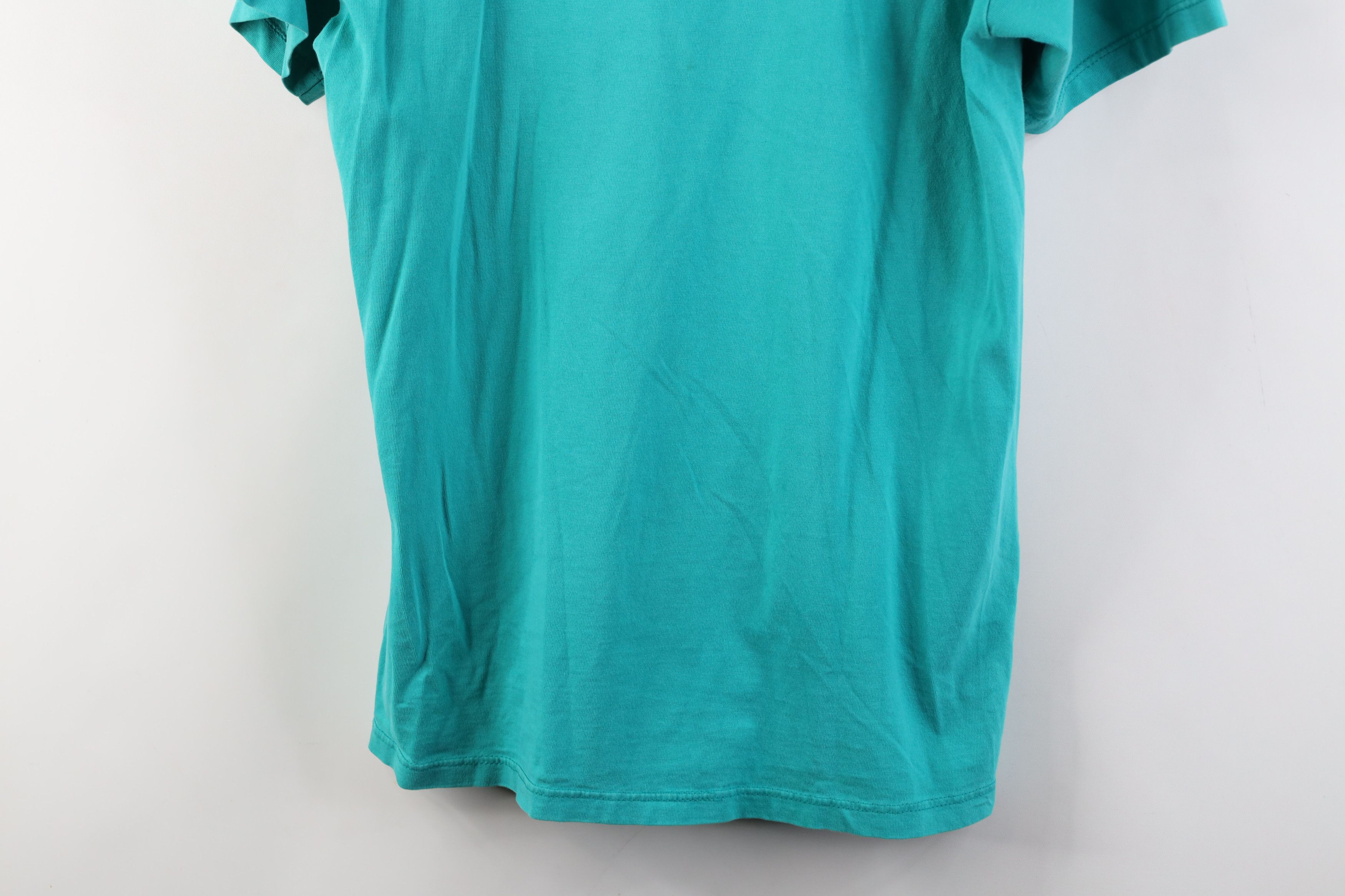 Disney Vintage 80s 90s Disney Mickey Mouse T-Shirt Teal USA Size US S / EU 44-46 / 1 - 16 Thumbnail