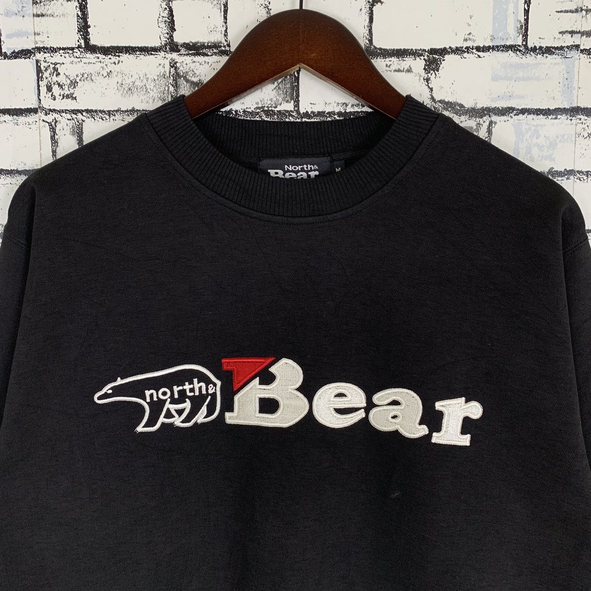 Designer × Vintage Vintage North Bear Big Logo Sweatshirt Size US M / EU 48-50 / 2 - 3 Thumbnail