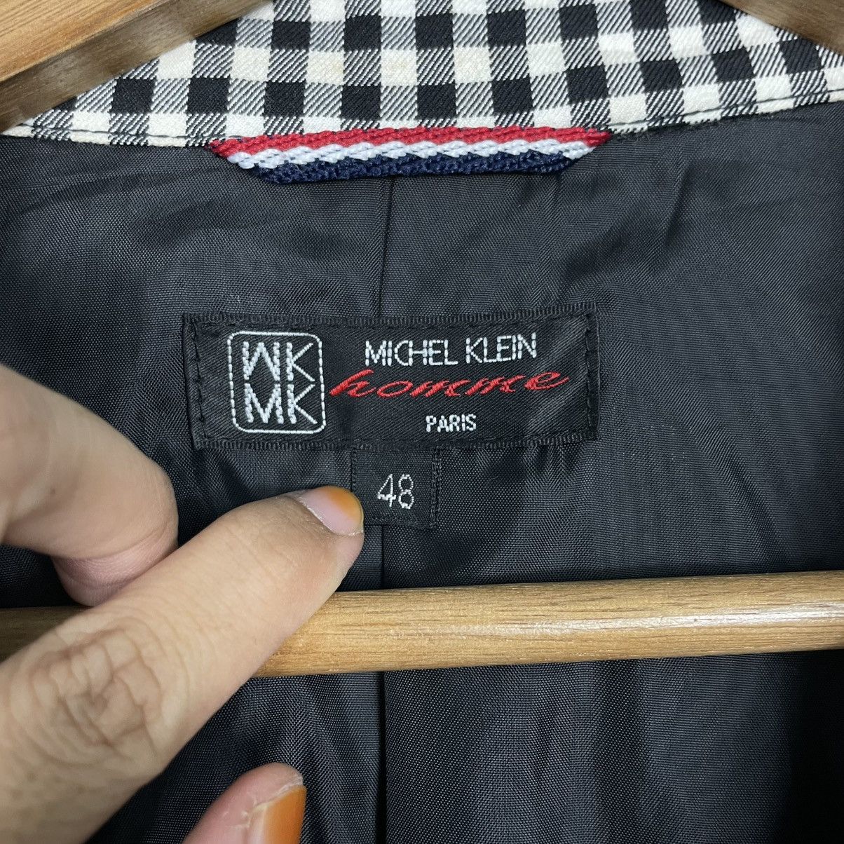 Michel Klein Michel Klein Plaid Jacket Size US M / EU 48-50 / 2 - 15 Thumbnail