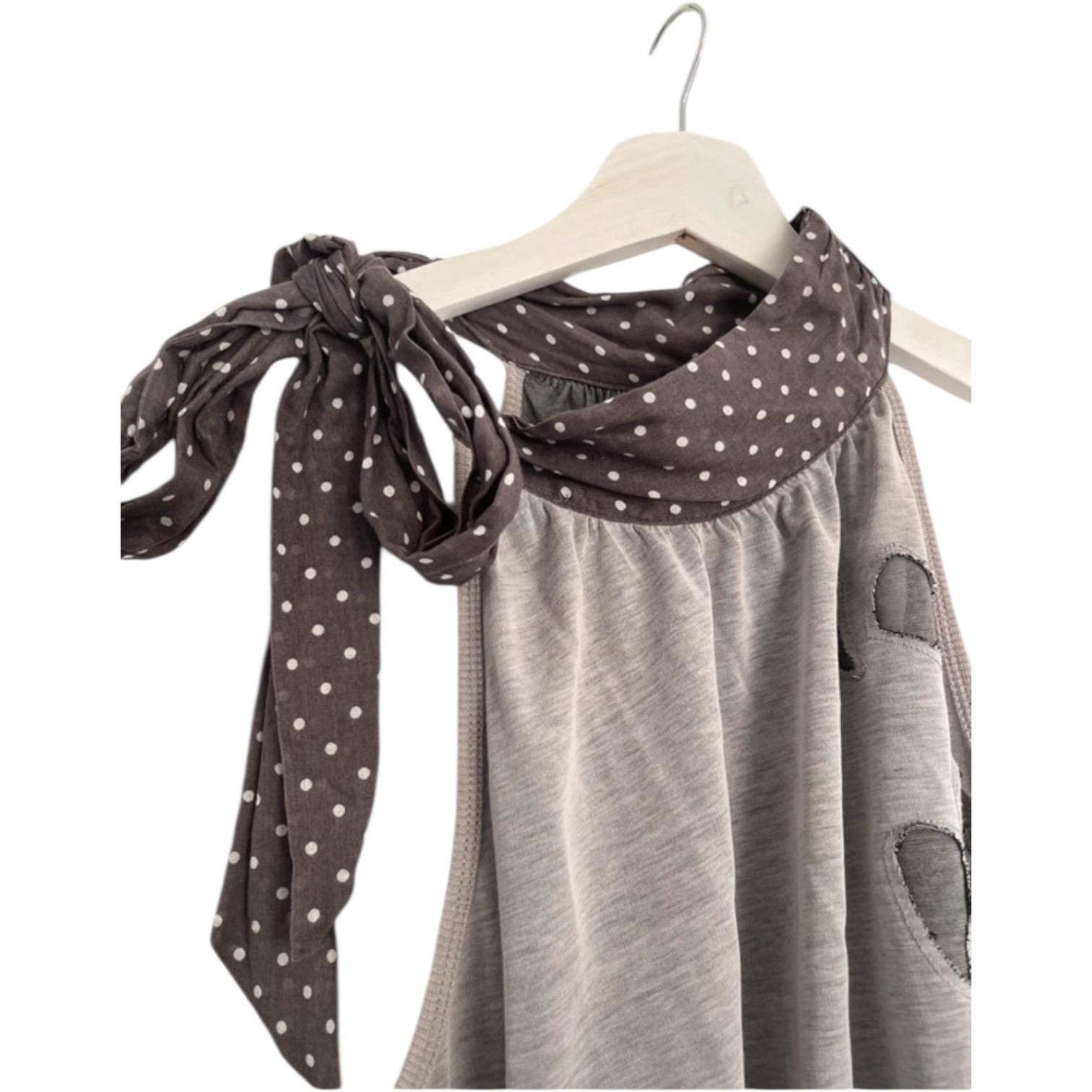 Other The Cop Copine Polka Dot Ribbon Halterneck Top Size ONE SIZE - 2 Thumbnail