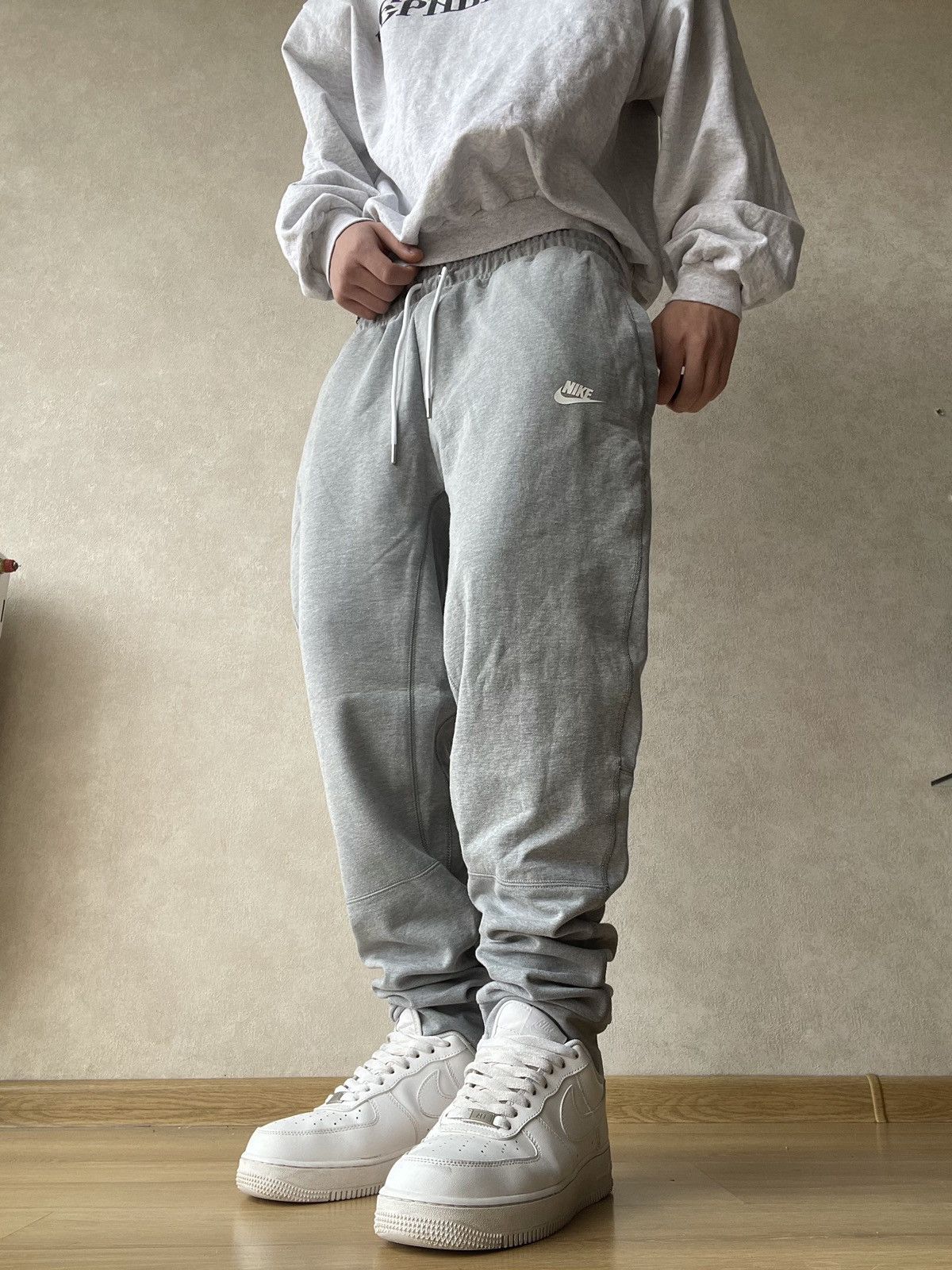 Corteiz × Nike Nike x Corteiz Gully Grey NRG Track Pants - Size L