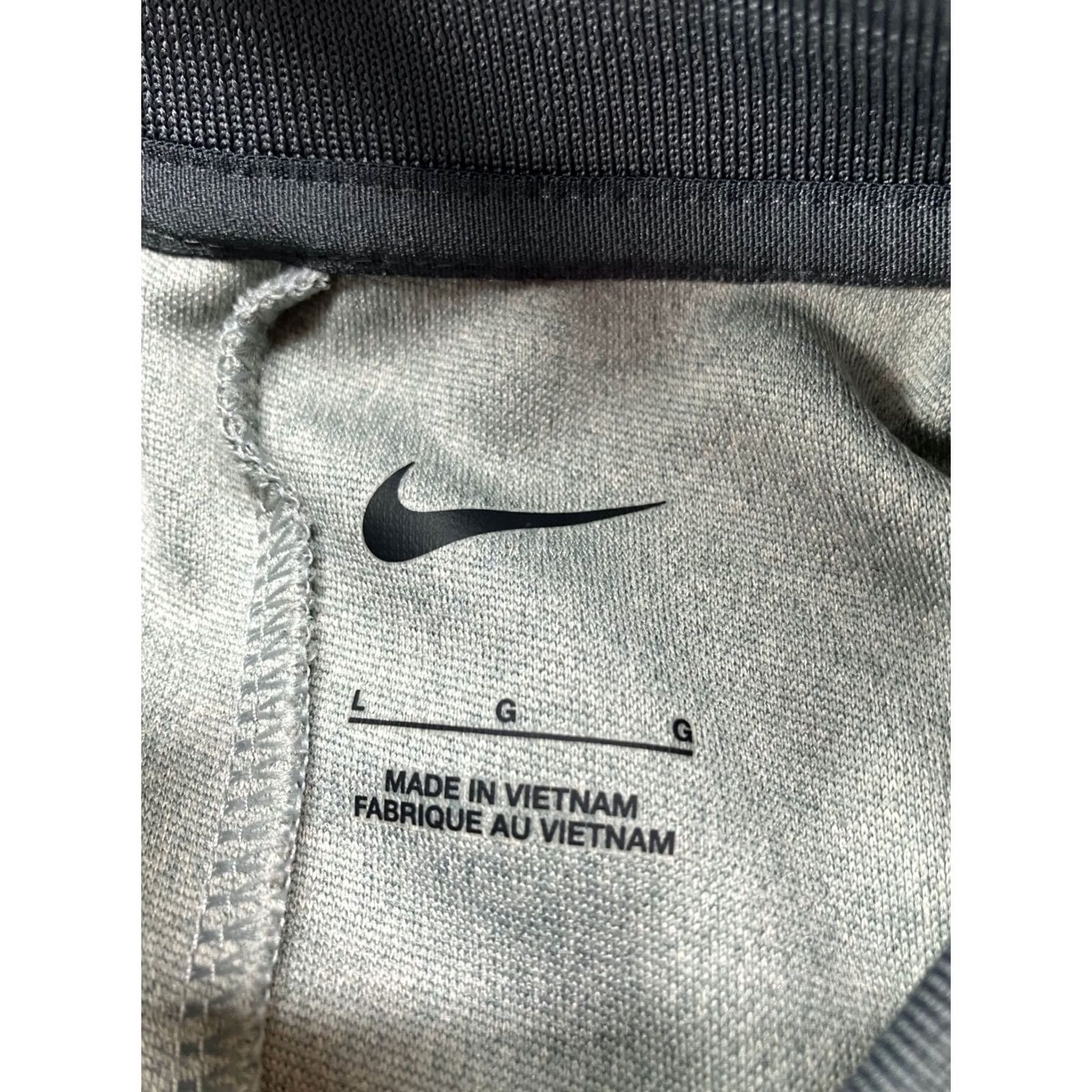 Nike Nike Sweatshirt Womens Large Gray Quarter Zip Mock Neck Pullover Jacket Dri-FIT Activewear Sports 1/4 Zip Mens Womens Girls Boys Size L / US 10 / IT 46 - 6 Thumbnail