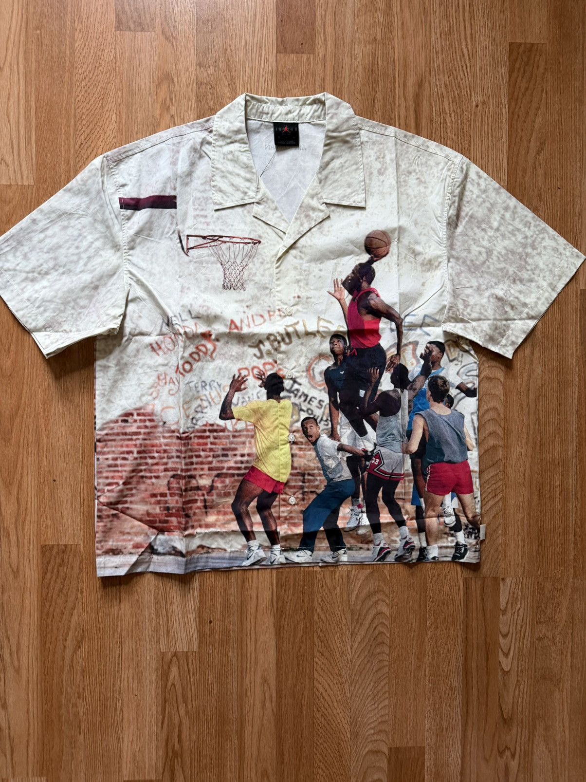 Jordan Brand Jordan Camp Button Up Shirt New Size US XL / EU 56 / 4 - 1 Thumbnail