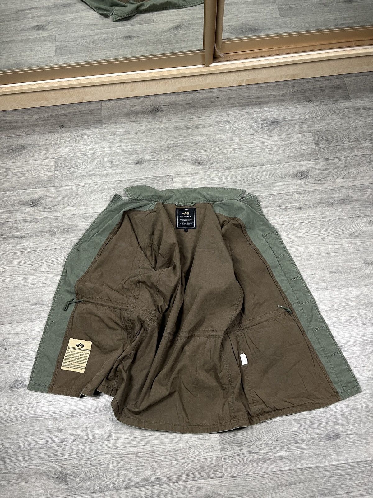 Alpha Industries Vintage Alpha Industries M65 Field Jacket Mens Army Military Size US L / EU 52-54 / 3 - 9 Thumbnail
