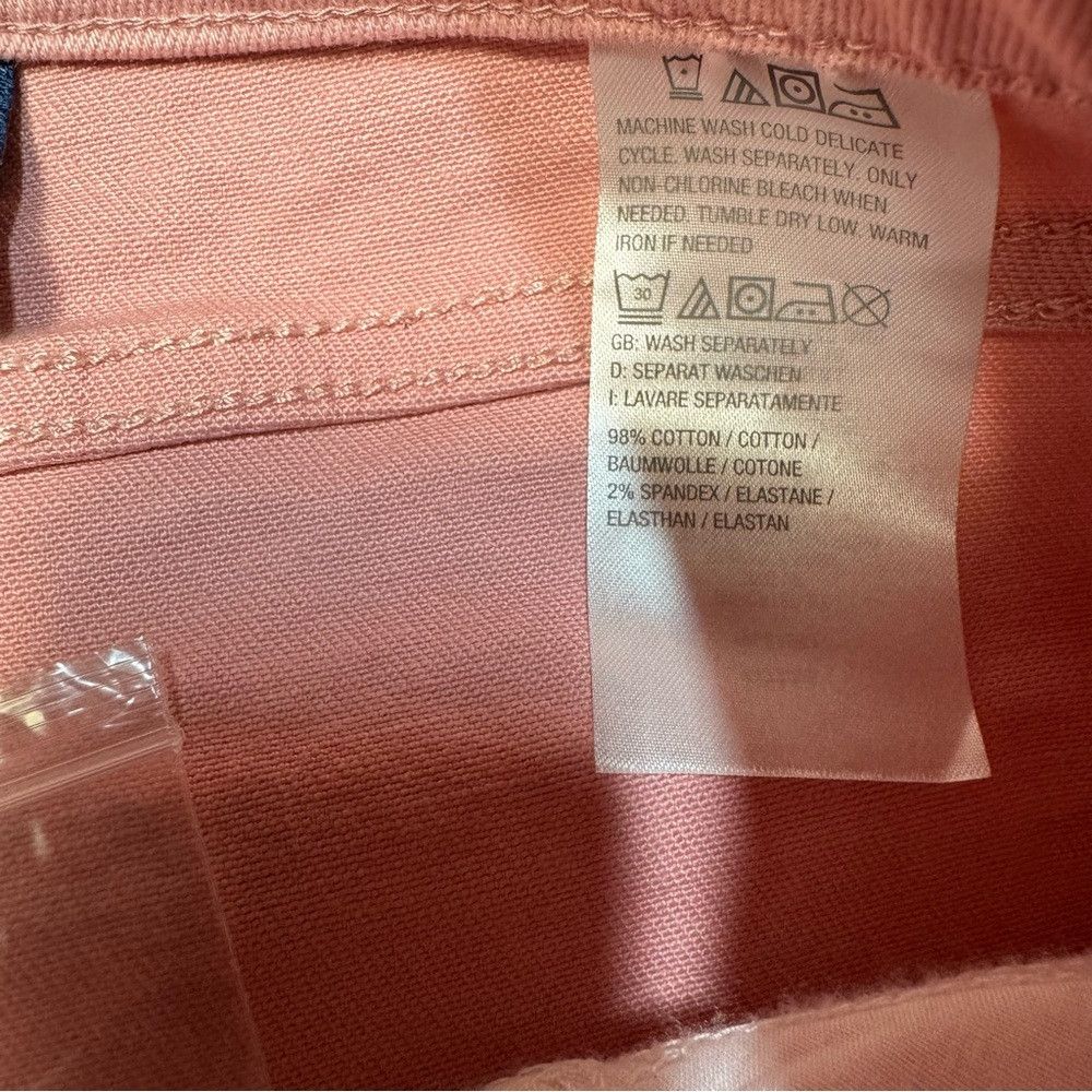 Isaac Mizrahi New Isaac Mizrahi Live! True Denim Wide Leg Cheeky Pink Jea Size 27" / US 4 / IT 40 - 8 Thumbnail