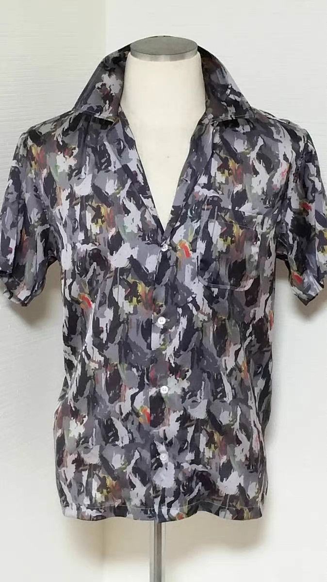 Roar roar Mainline Silk Short Sleeve Shirt K11 Size US M / EU 48-50 / 2 - 2 Thumbnail