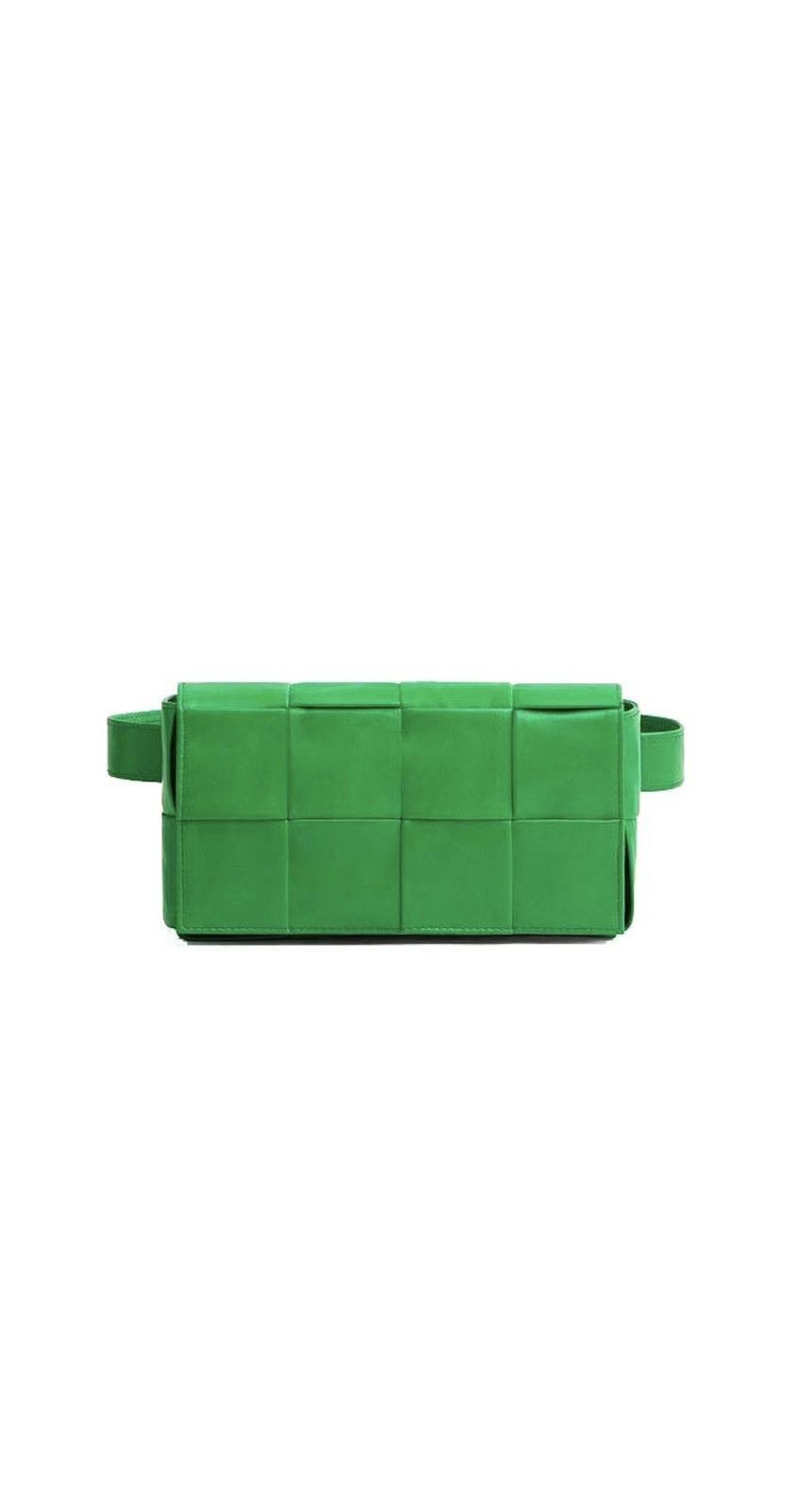 Bottega Veneta Bottega Veneta Cassette Belt Bag Mini Intreccio Parakeet Size ONE SIZE - 1 Thumbnail