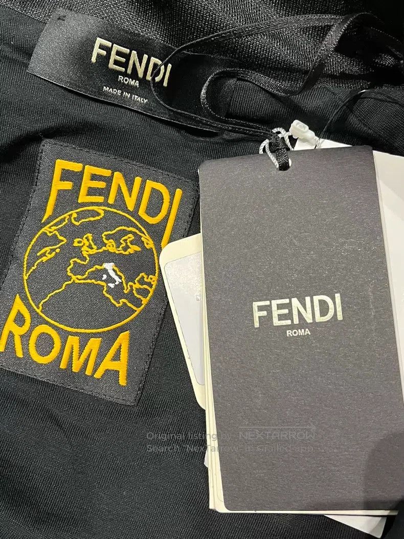 Fendi Fendi Contrast Color Hooded Jacket Size US S / EU 44-46 / 1 - 7 Thumbnail