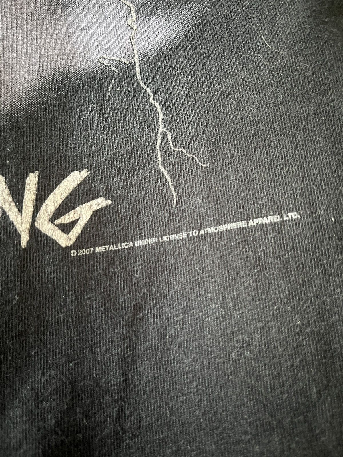 Metallica Vintage Metallica 2007 Tee - Atmosphere Apparel - Size M Size US M / EU 48-50 / 2 - 3 Thumbnail