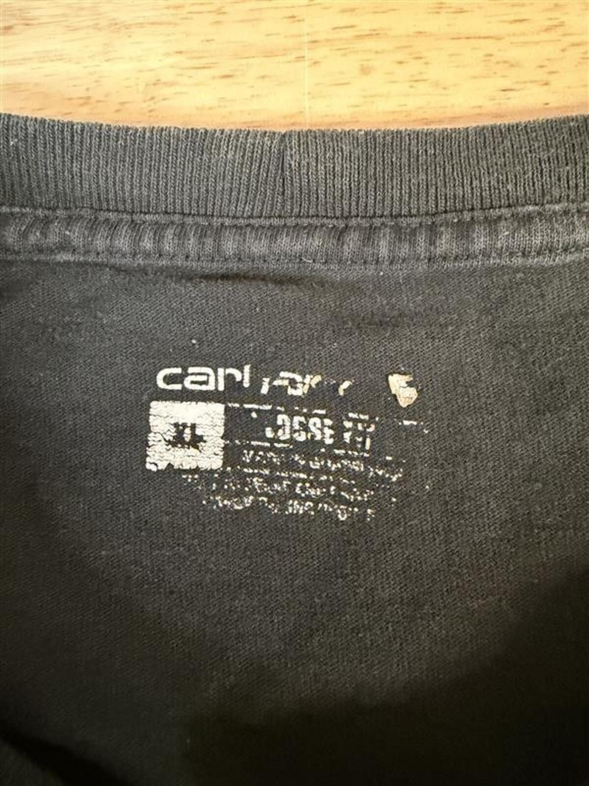 Carhartt Carhartt Long Sleeve Shirt XL Black Workwear Sleeve Logo Size US XL / EU 56 / 4 - 4 Thumbnail