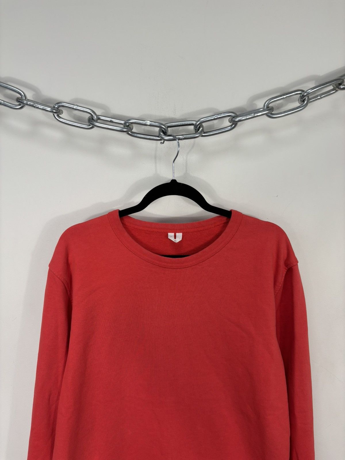 Arket Arket Men’s Red Organic Cotton Classic Basic Sweatshirt Size US L / EU 52-54 / 3 - 2 Thumbnail
