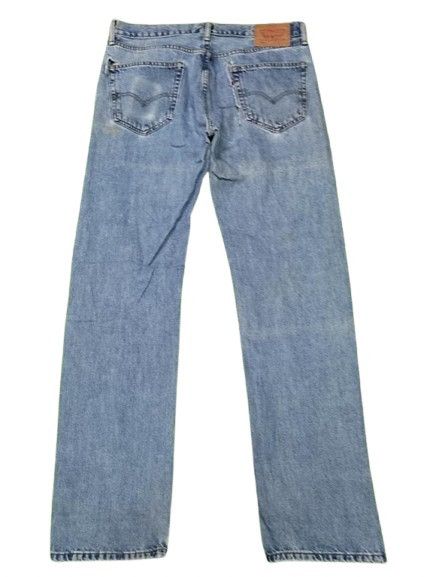 Levi's VINTAGE LEVIS 505 DISTRESSED LIGHT BLUE JEANS Size US 36 / EU 52 - 3 Thumbnail