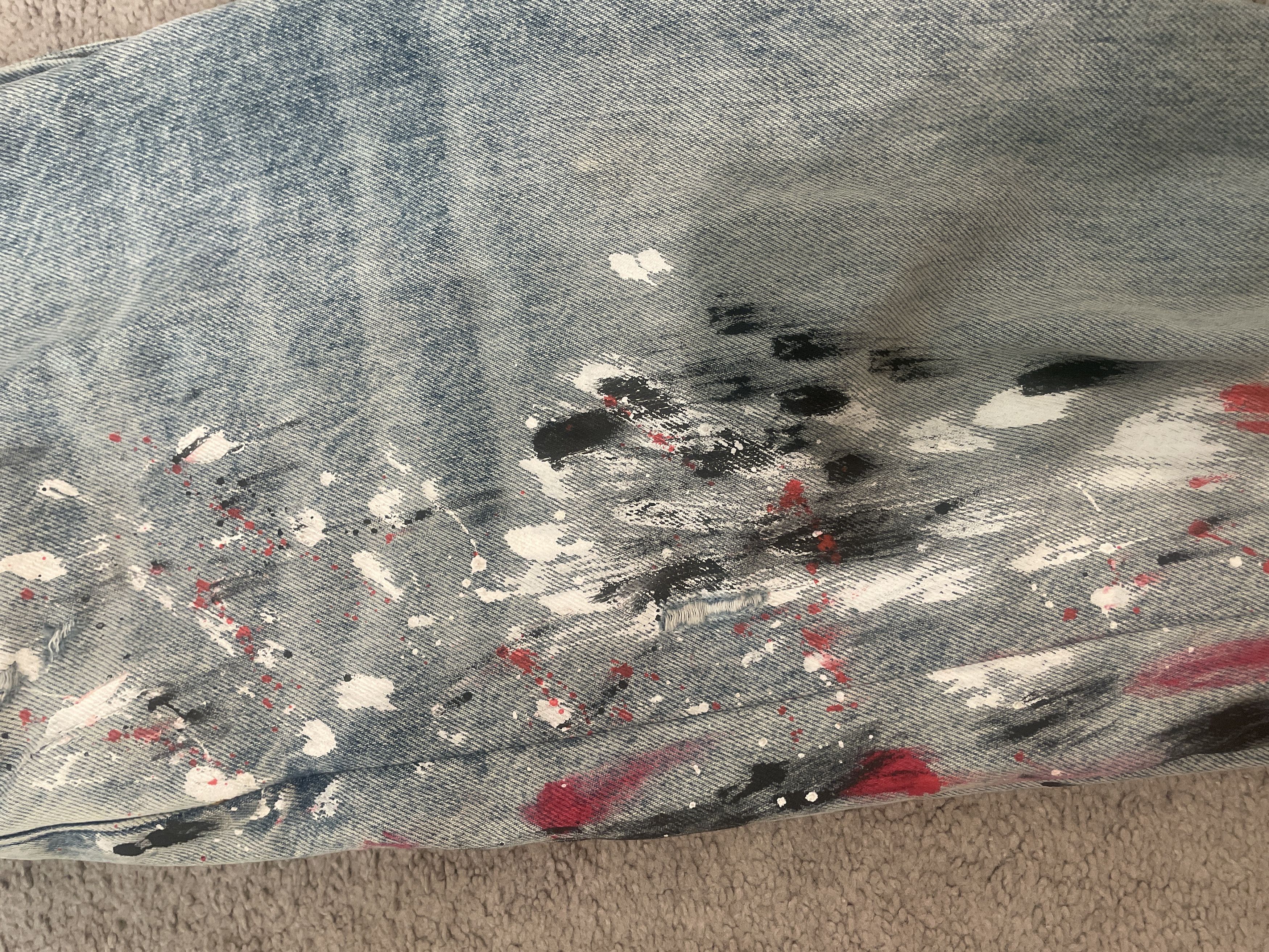 Amiri Amiri paint splatter jeans Size US 32 / EU 48 - 4 Thumbnail