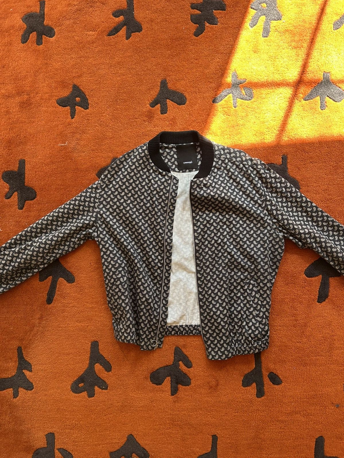 Assembly New York Assembly New York Paisley Print Bomber Jacket (M) Size US M / EU 48-50 / 2 - 1 Thumbnail