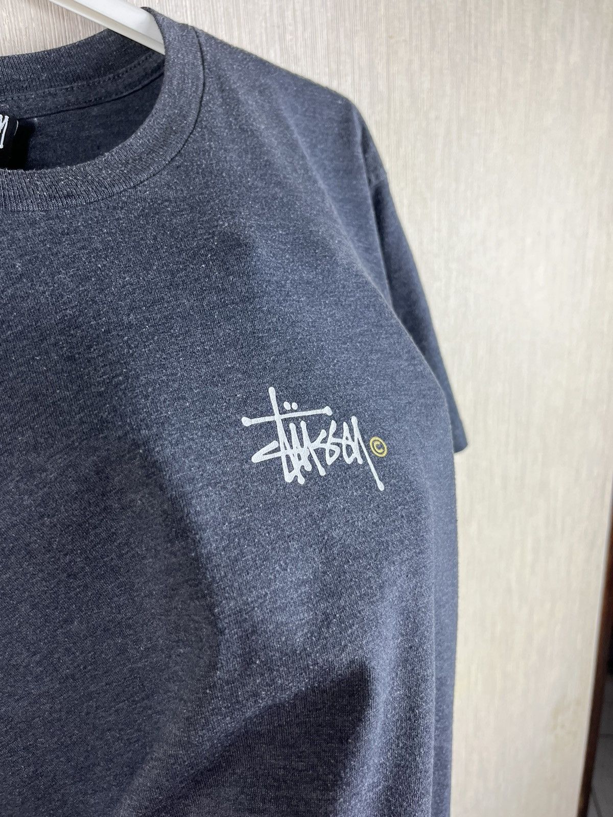 Stussy × Vintage Vintage Stussy stock back logo copyright rare tee t-shirt Size US M / EU 48-50 / 2 - 8 Thumbnail