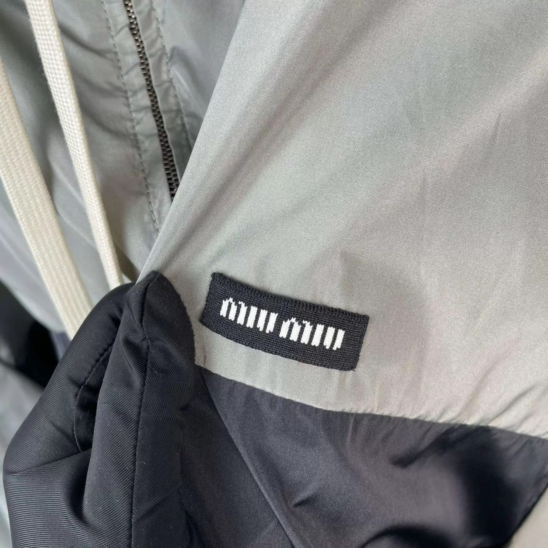 Miu Miu MIU MIU gray track jacket women's 38 Size XS / US 0-2 / IT 36-38 - 9 Thumbnail