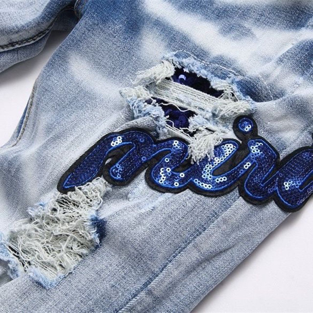 Other micro trumpet starry jeans light luxury jeans Size US 34 / EU 50 - 8 Thumbnail