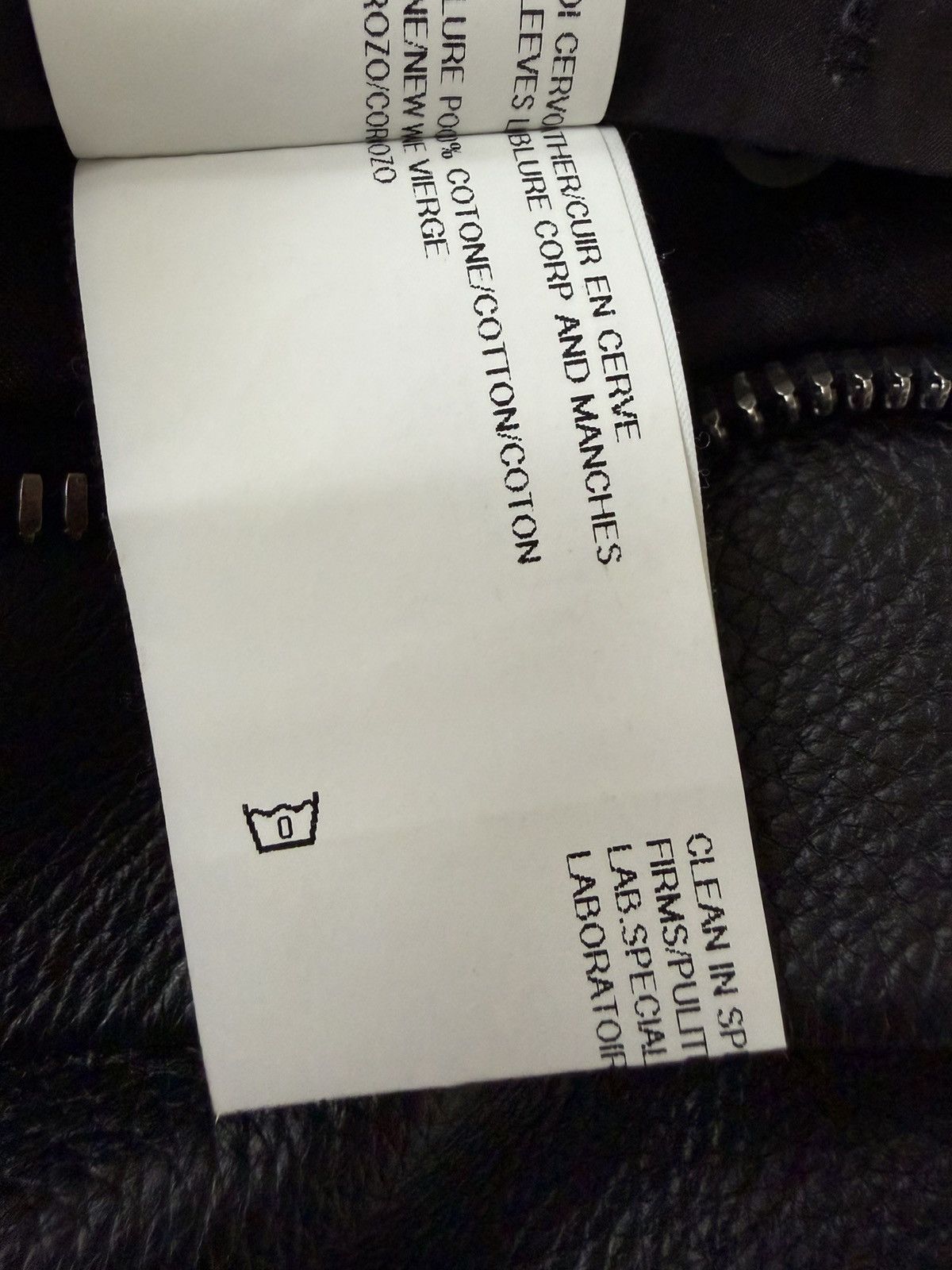 Rick Owens Rick Owens Black Naska Leather Jacket Size US XS / EU 42 / 0 - 9 Thumbnail