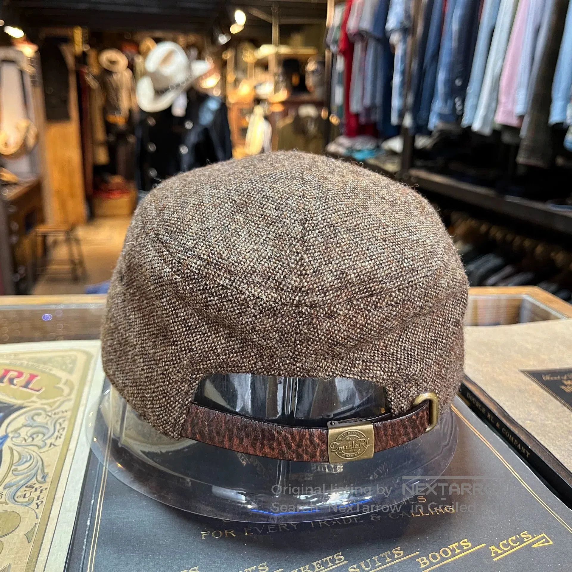 RRL Ralph Lauren brown corduroy duckbill cap by RRL. Size ONE SIZE - 4 Thumbnail