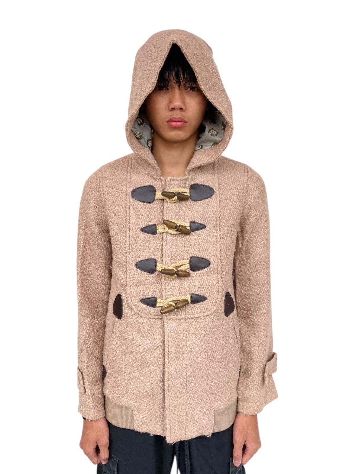 Issey Miyake 2002 Nè-net - Heavy Duffle Coat Jacket Size US M / EU 48-50 / 2 - 3 Thumbnail
