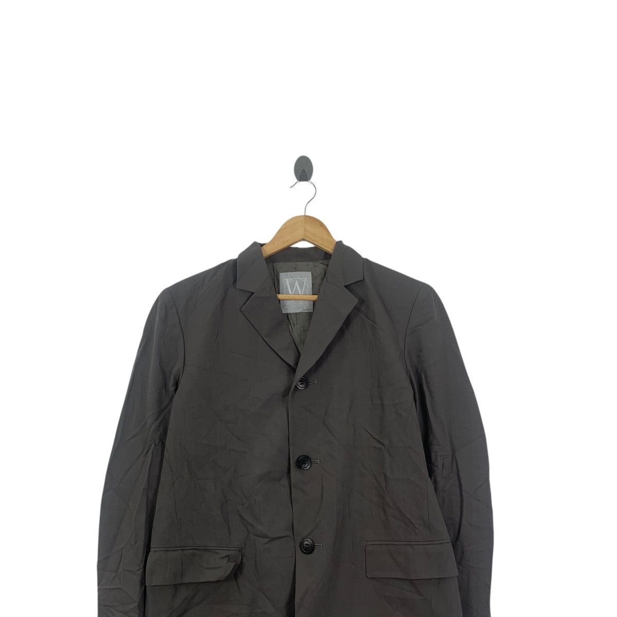 Yohji Yamamoto Vintage 80’ YOHJI YAMAMOTO WORKSHOP Collection Blazer Coat Size 34S - 2 Thumbnail