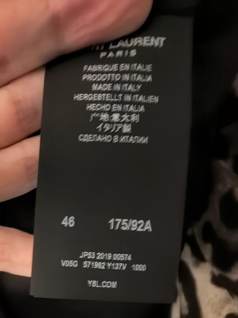 Saint Laurent Paris Saint Laurent 4-2507 Size US M / EU 48-50 / 2 - 6 Thumbnail