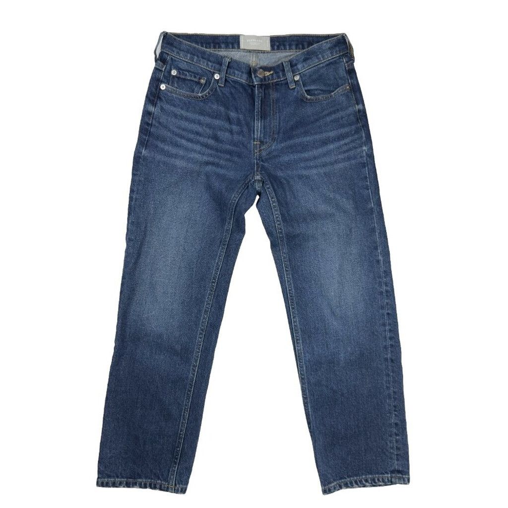 Everlane Everlane The Crop Shortie Organic Denim Blue Jeans Size 25 Size 25" / US 0 / IT 36 - 5 Thumbnail
