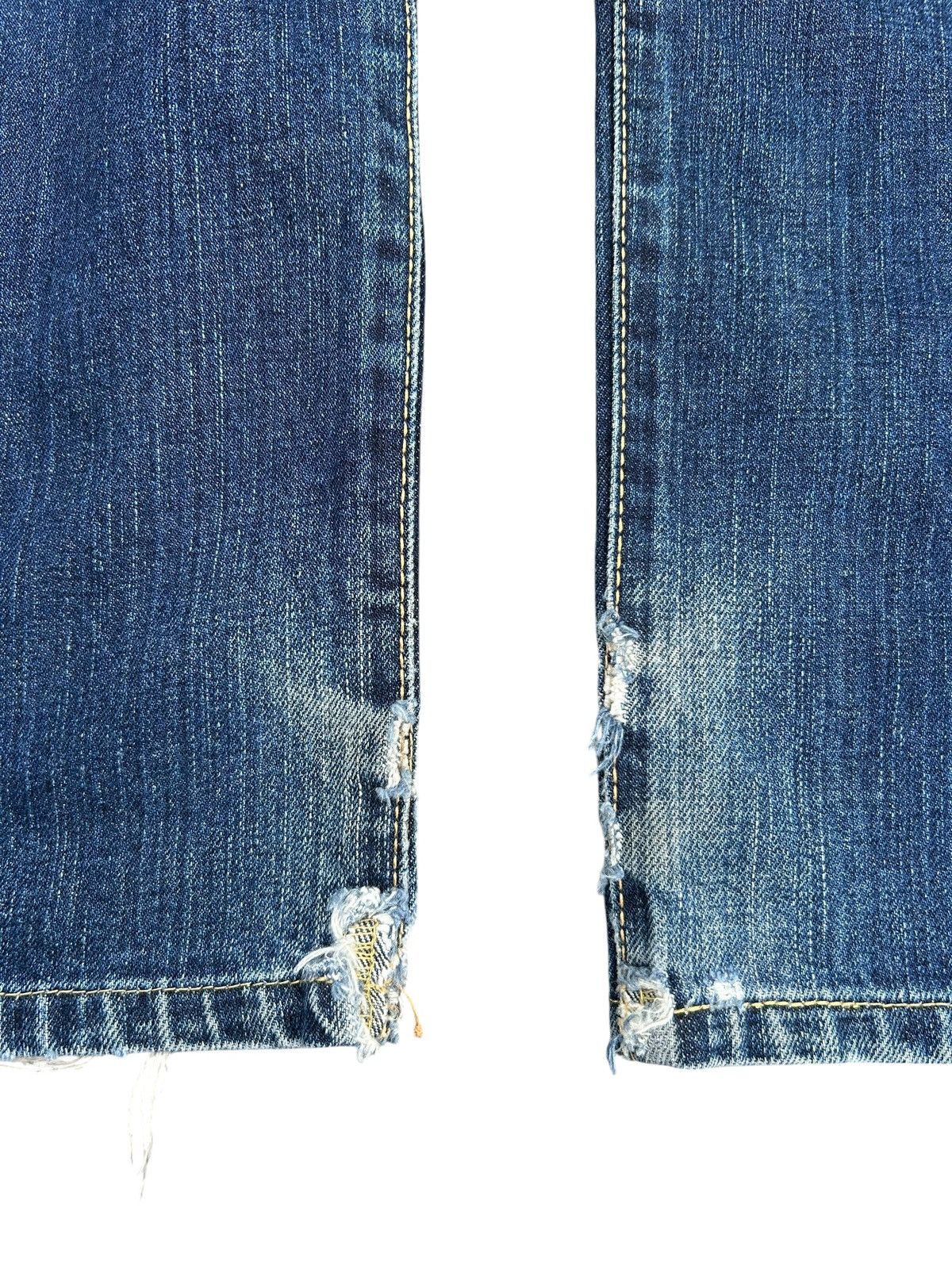 Kapital VINTAGE EDWIN 505Z SELVEDGE BUCKLE BACK DENIM JEANS Size US 32 / EU 48 - 12 Thumbnail